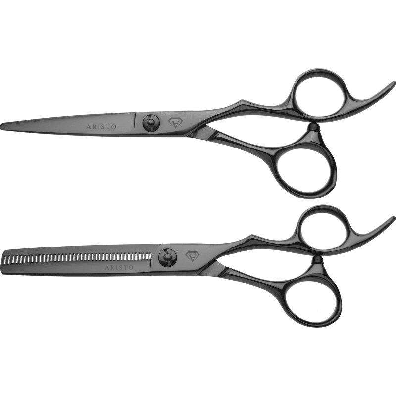 Hair cutting scissors + thinning scissors